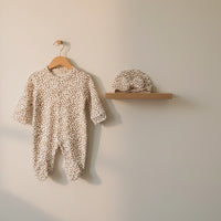 Little Leopard Hooded Sleepsuit