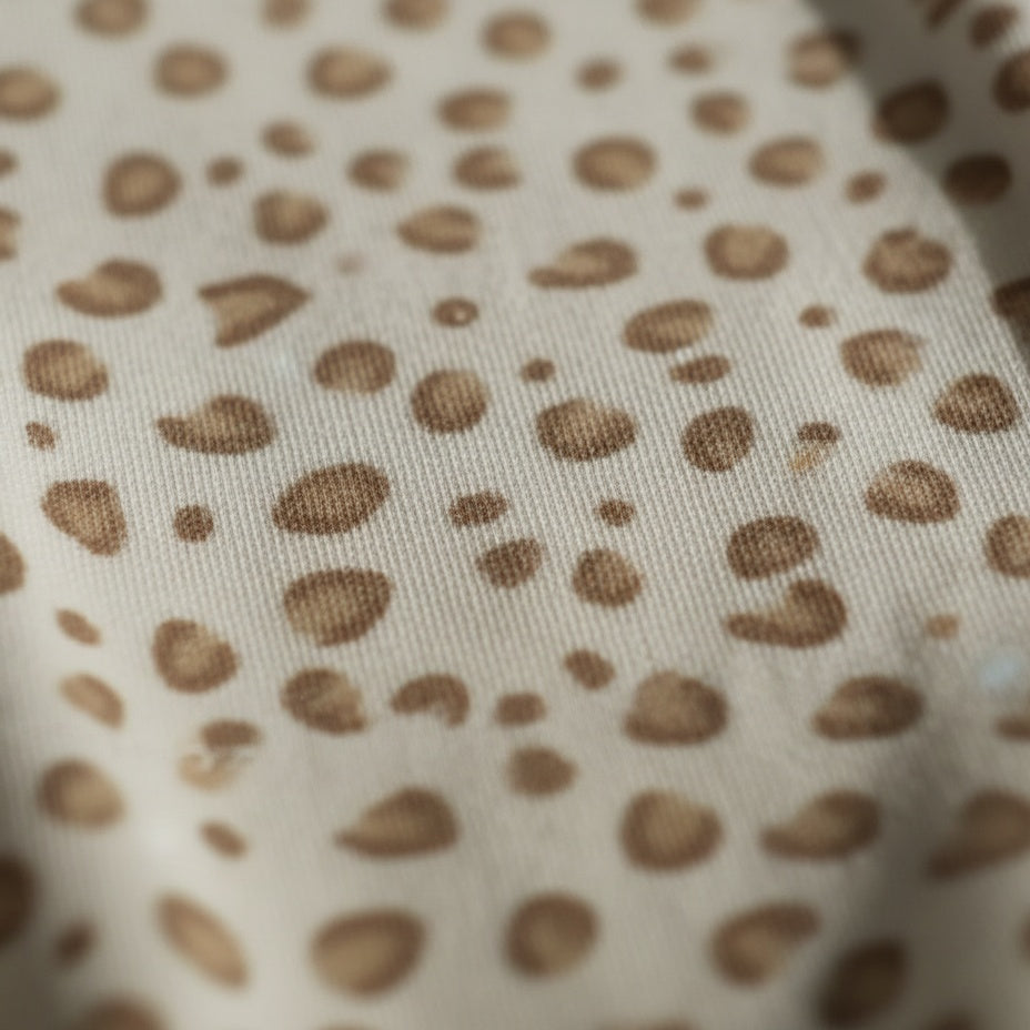 Little Leopard Hooded Sleepsuit