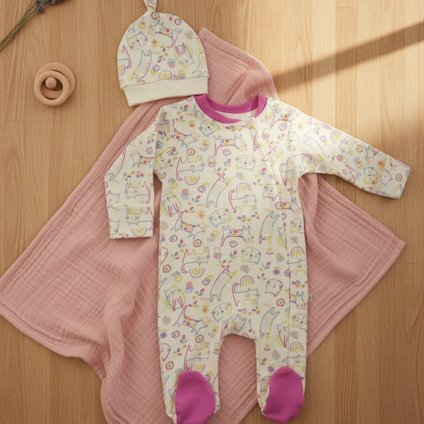 Baby Blanket with Romper
