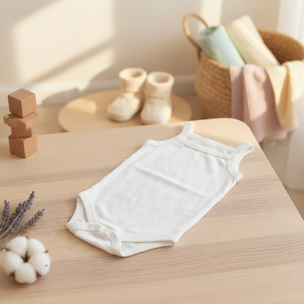 Little Sleeveless Bodysuit