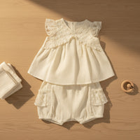 Little Lace Bloomer Set