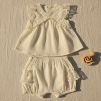 Little Lace Bloomer Set
