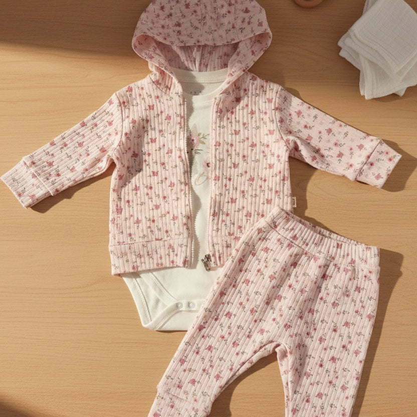 Little Floral Three-Piece Set