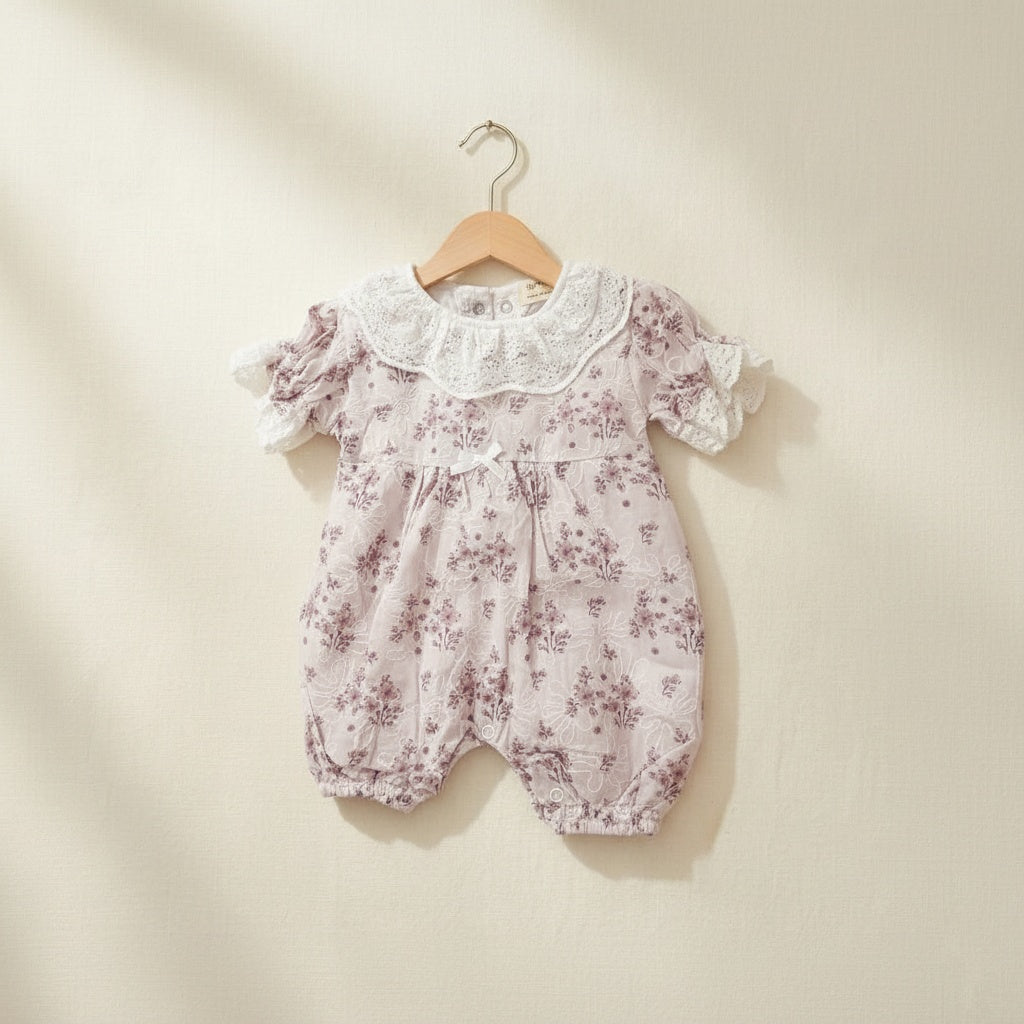 Little Blossom Lace Romper