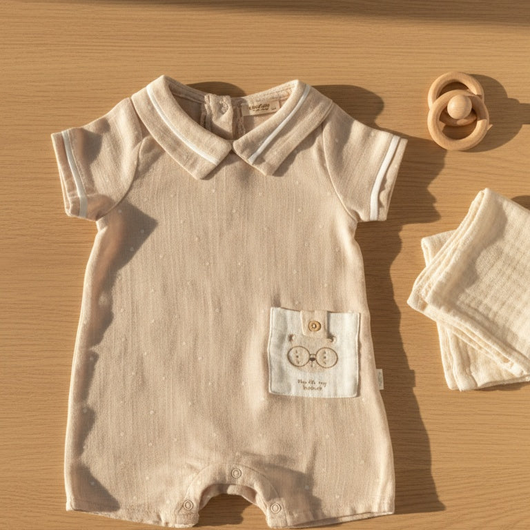 Little Sunshine Bear Romper