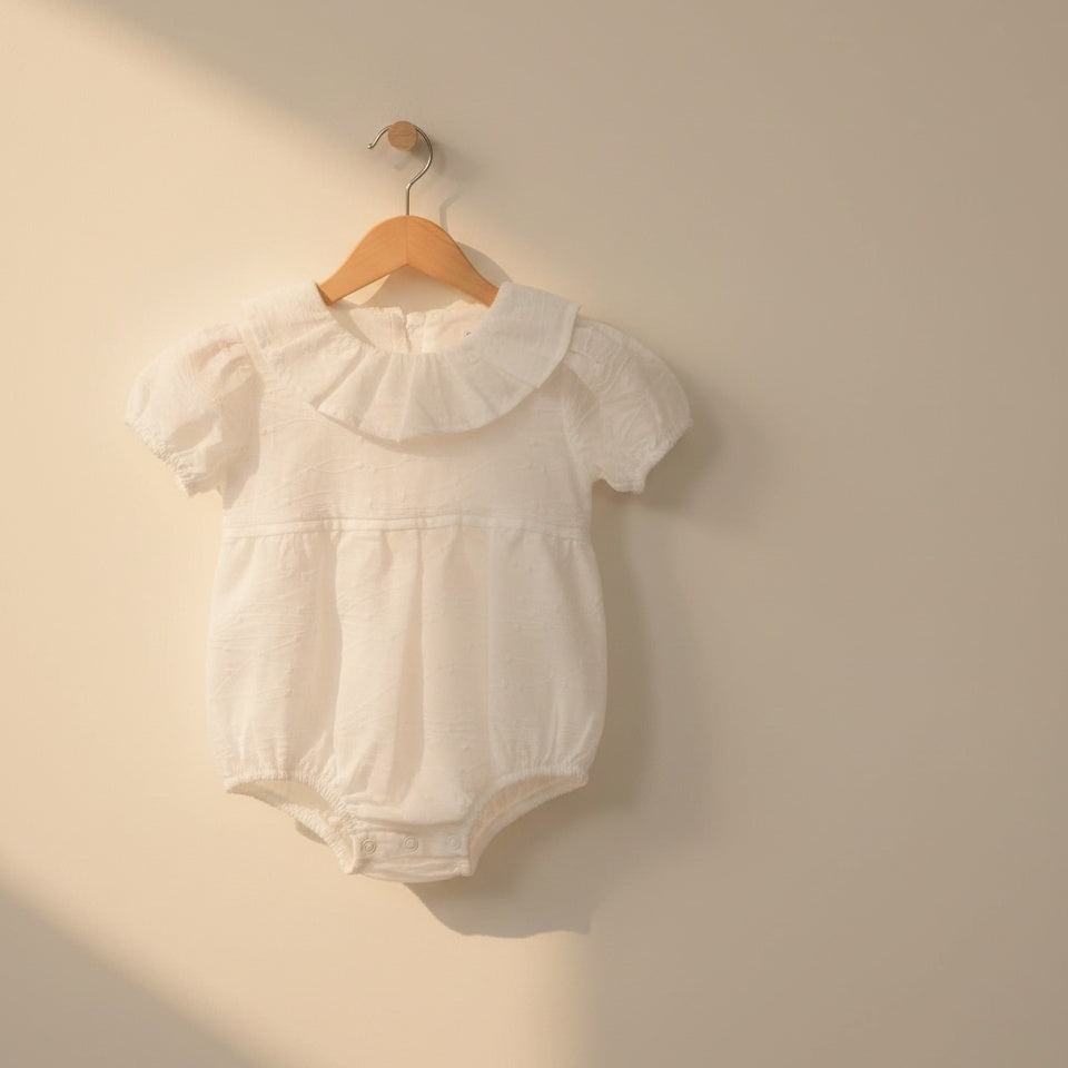 Little Ruffle Collar Romper