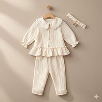 Little Ruffle Peplum Set