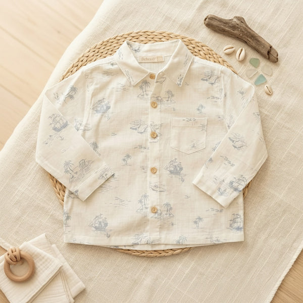 Little Voyage Print Shirt