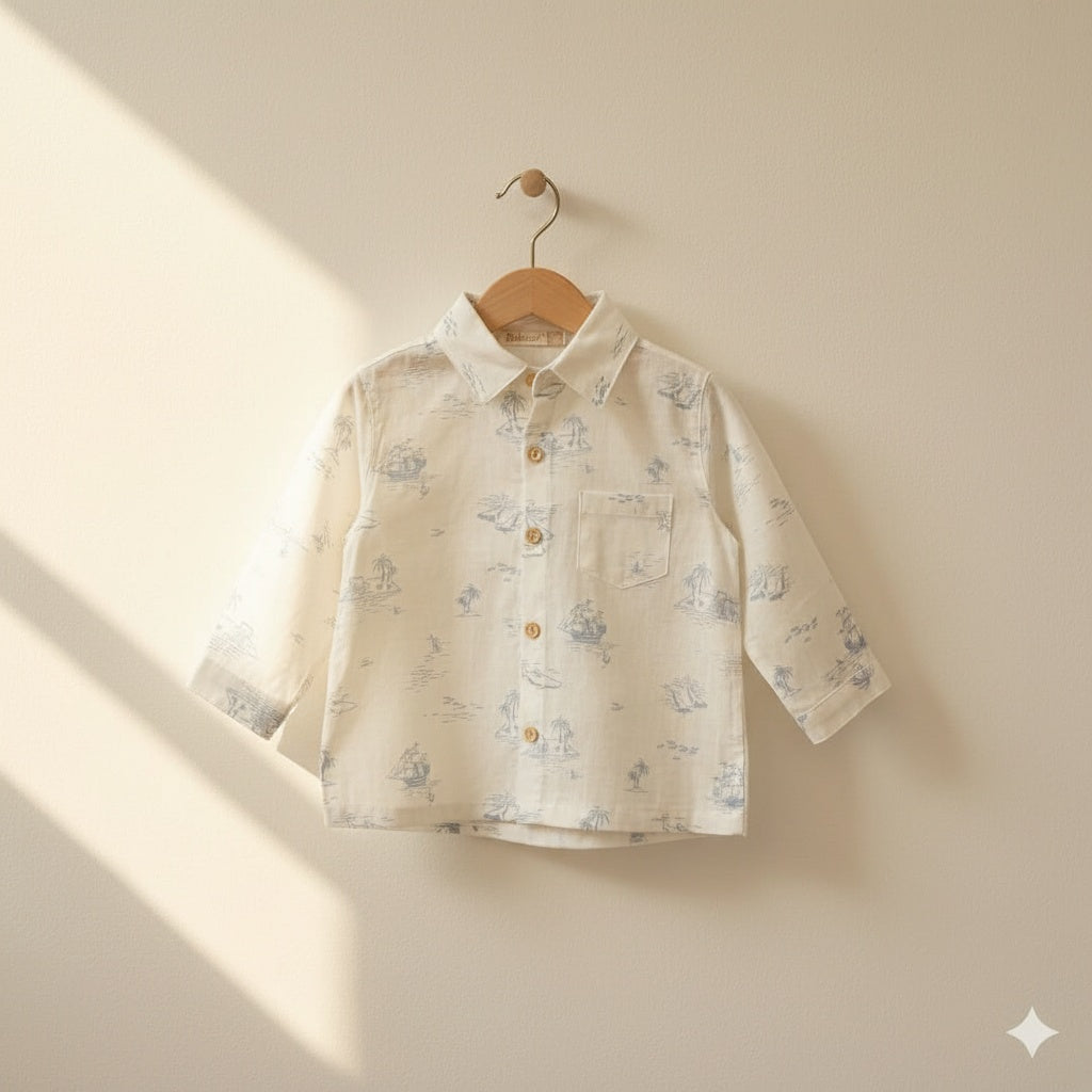 Little Voyage Print Shirt