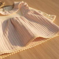 Little Pinafore Bodysuit Set