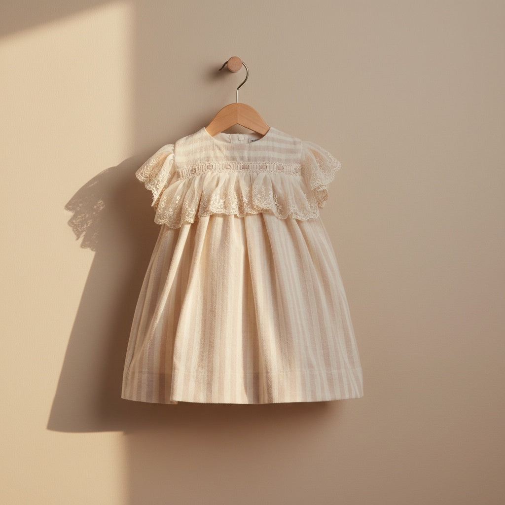 Little Heirloom Striped Dress