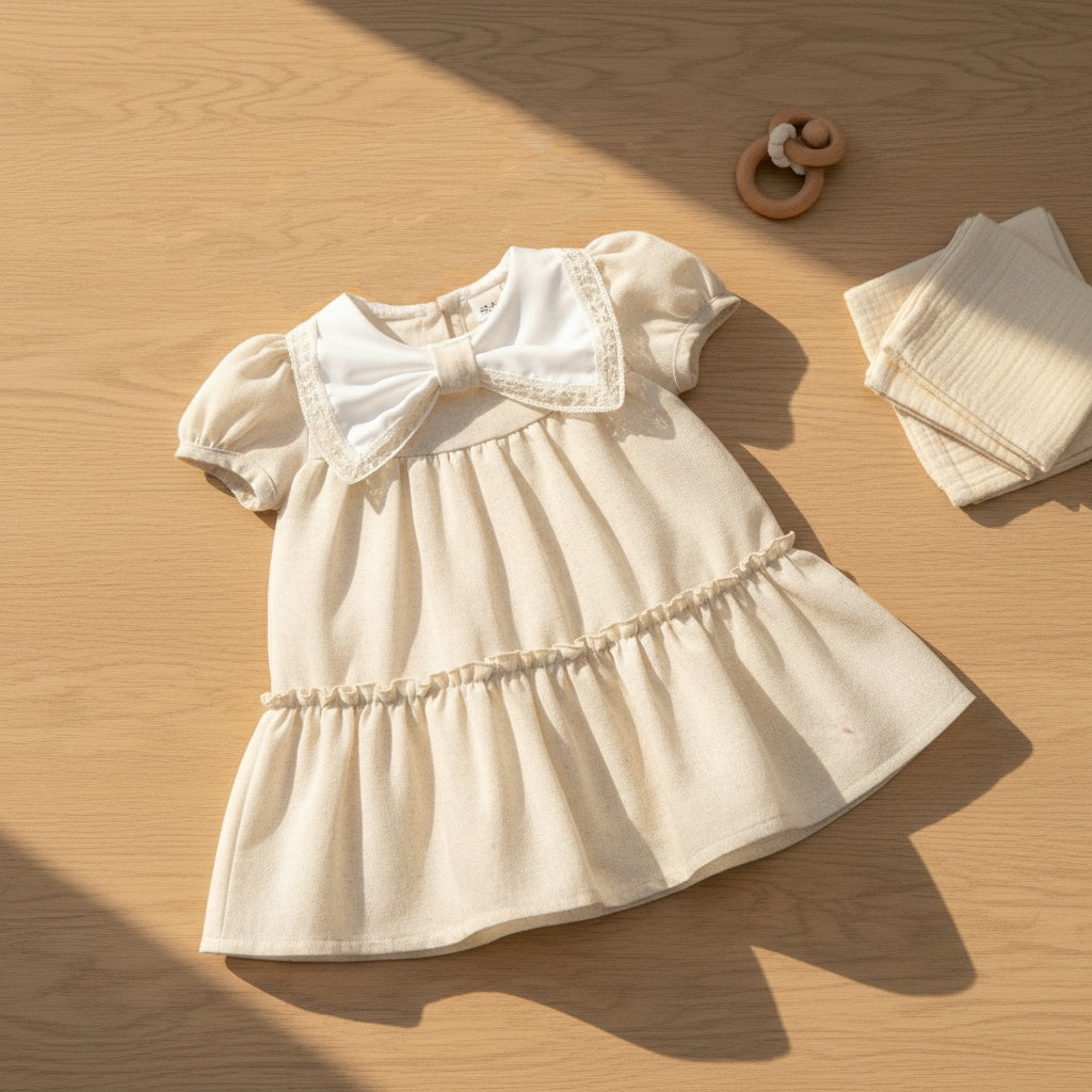 Little Sailor Bow Dress