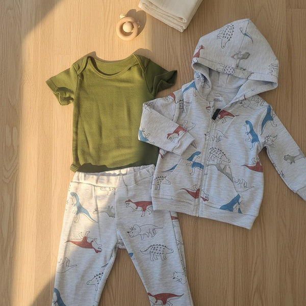 Little Dino Three Piece Set