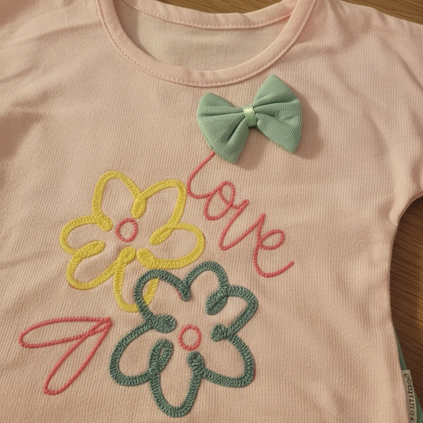 Little Flower Bow Set