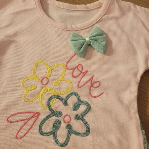 Little Flower Bow Set