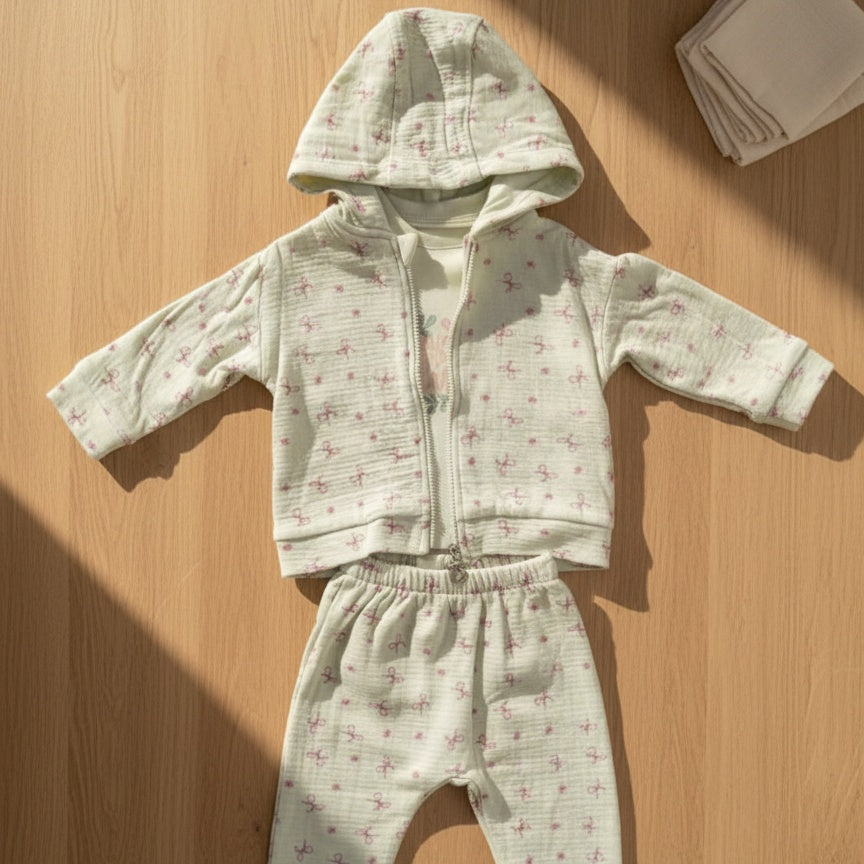 Little Bow Three-Piece Set