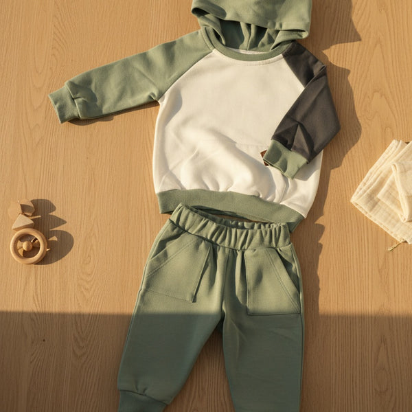 Little Colorblock Two Piece Set