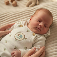 Little Mushroom Salopette Sleepsuit