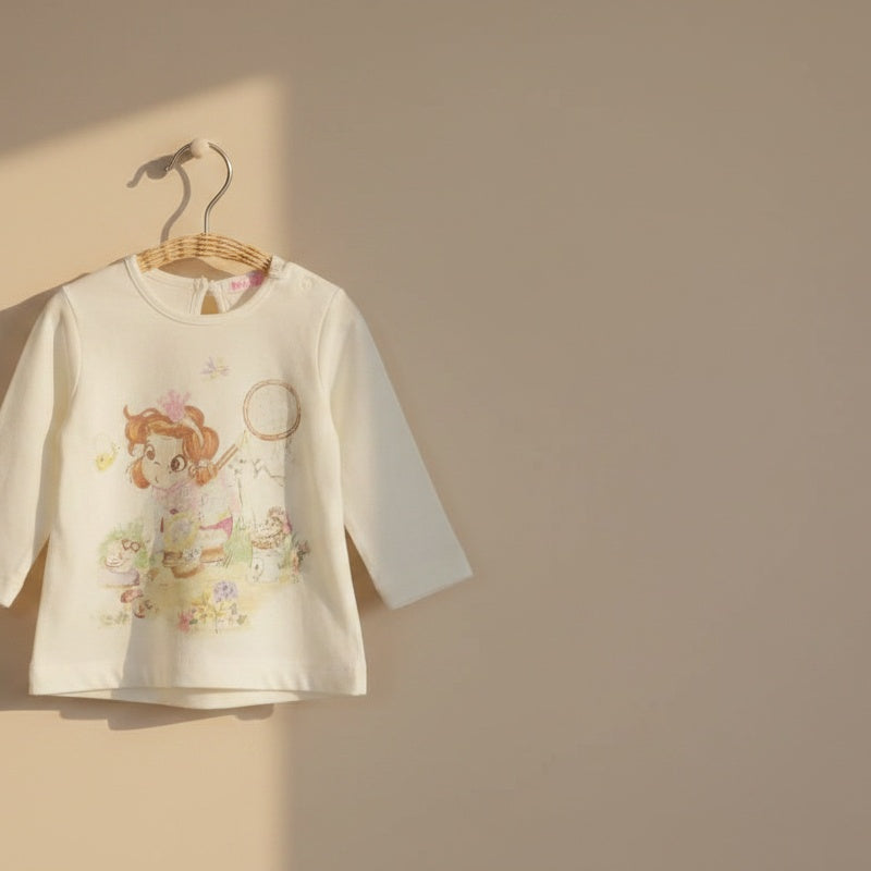 Little Meadow Friends Long Sleeve Top