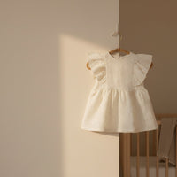 Little Bow Eyelet Dress