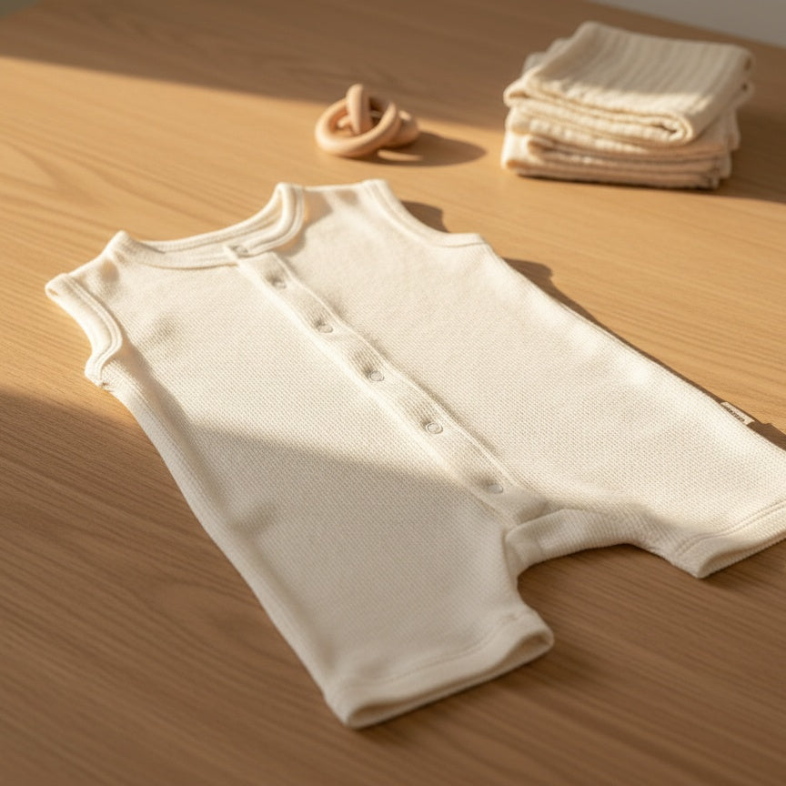 Little Waffle Short Romper