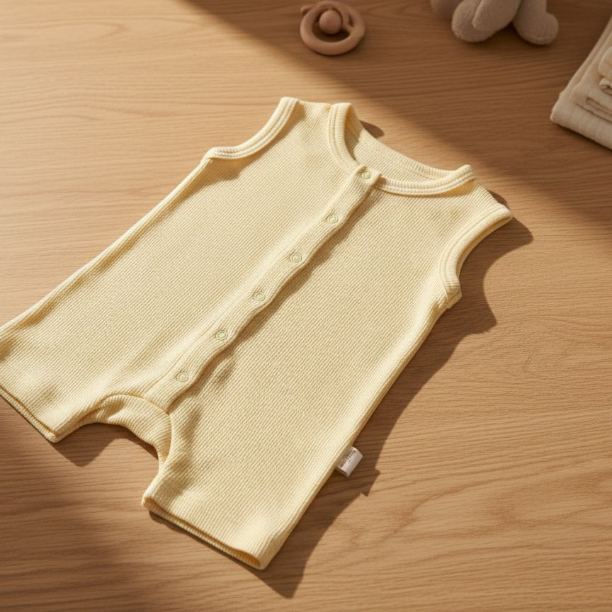 Little Waffle Short Romper