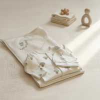 Little Mushroom Sleepsuit and Towel Set