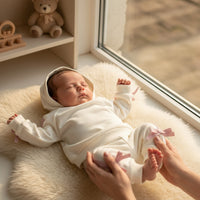 Little Bow Ribbed Set